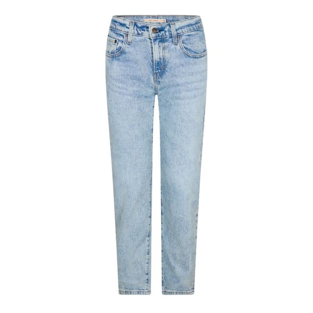 Levis Womens/Ladies Denim Mid Rise Straight Jeans / Light Blue
